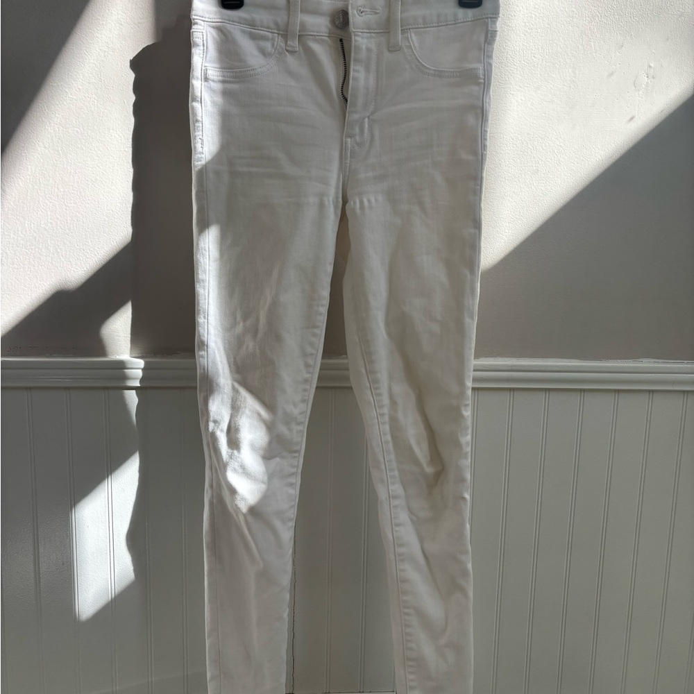 American Eagle Outfitters Cream Jeans